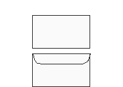 洋長3[カマスベロ折]  透けないケント100g/m<sup>2</sup>